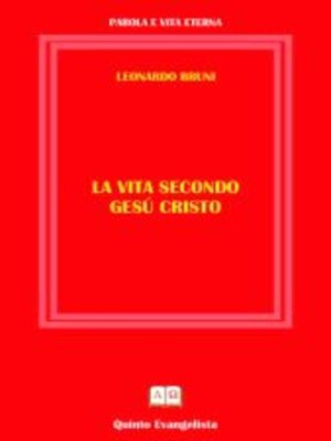 cover image of La Vita secondo Cristo